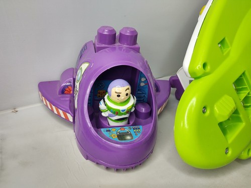 Disney Toy Story MEGA BLOKS First Builders Buzz Lightyear Claw Alien Spaceship - Picture 10 of 21