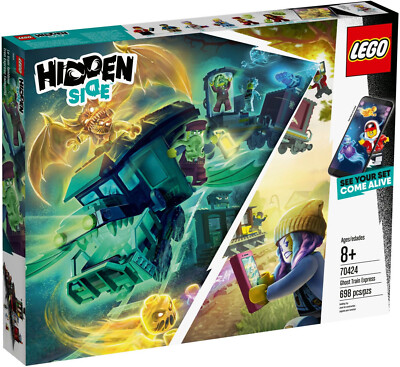LEGO HIDDEN SIDE: Ghost Train Express (70424) NEW SEALED RETIRED