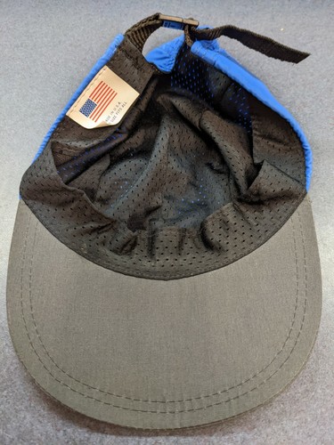 Rockport XCS 5-Panel Campmütze Kappe blau Strapback Nylon Unisex Made USA - Bild 6 von 9