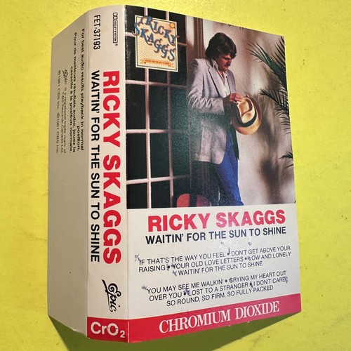 RICKY SKAGGS Waitin' For The Sun To Shine CASSETTE TAPE - Picture 5 of 8