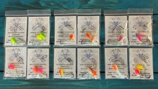 Pompano Candy Hi-Low Fishing Rigs 2-Pack Bullet Floats Pompano Whiting Snappers