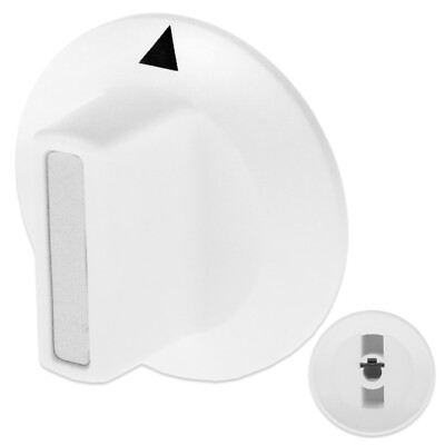 VALENTINE 71202 ZENITH FRITTEUSE EIN/AUS SCHALTER / THERMOSTAT BEDIENKNOPF WEISS