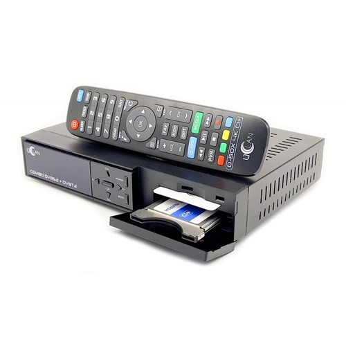 Uclan D-Box 4K CI+ Combo DVB-S2x MS DVB-T2/C Box - Bild 6 von 8