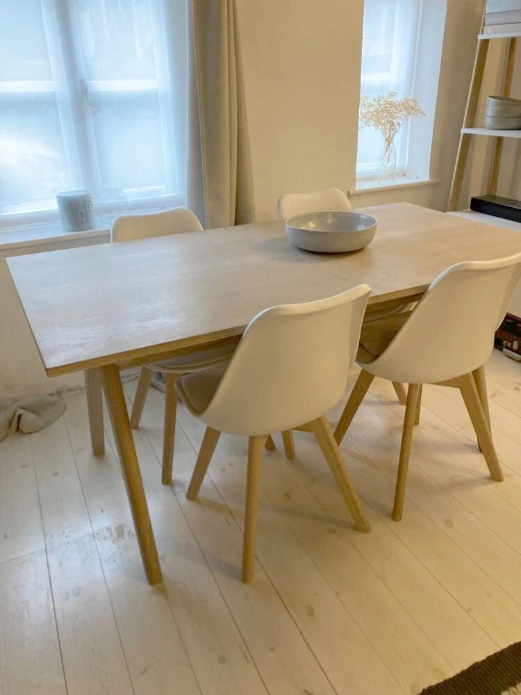 Used oak dining table outlet