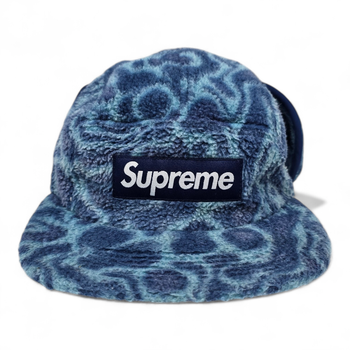 帽子 Supreme Polartec Fleece Ear Flap CampCap Supreme Polar Printed Fleece Earflap Camp Cap MADE IN USA Size (S
