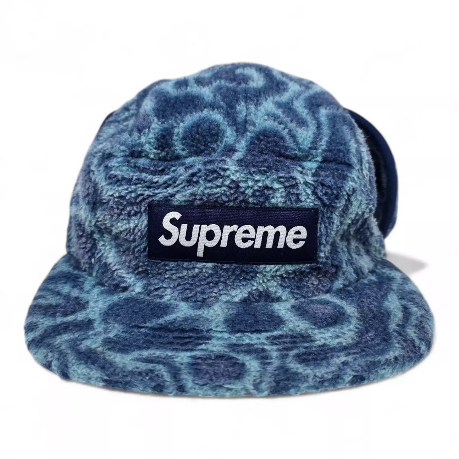 Casquette de camp en polaire imprimée Supreme Polar FABRIQUÉE AUX États Unis taille (S/M)