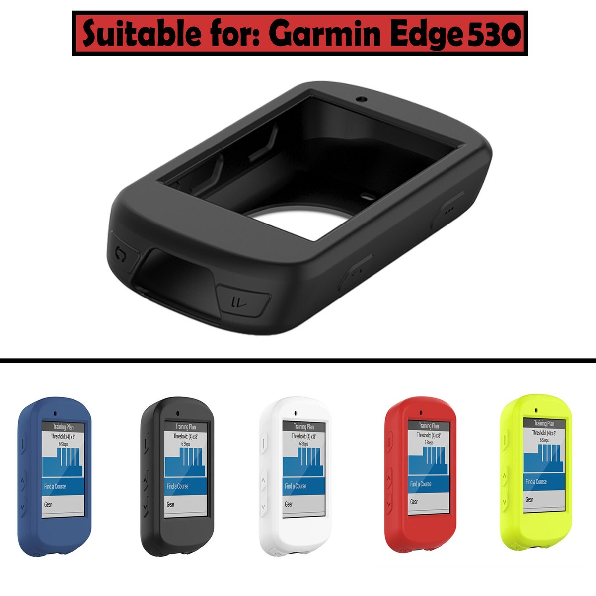 Silicone Case Protective Cover Shell Parts for Garmin Edge 530 GPS Bike  Computer