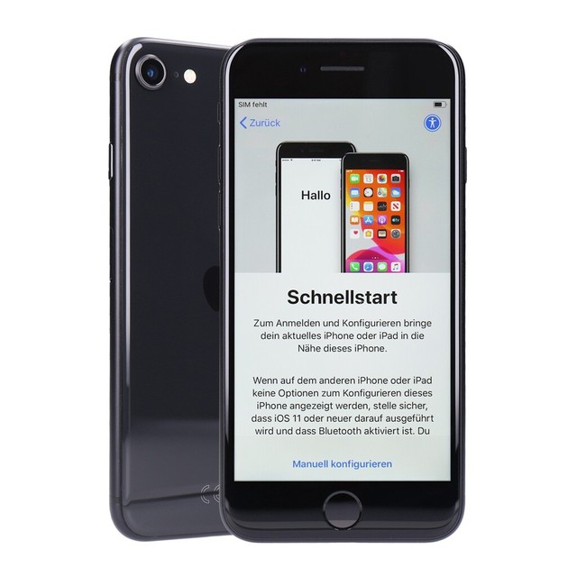 iphone se 2 generation 128gb schwarz