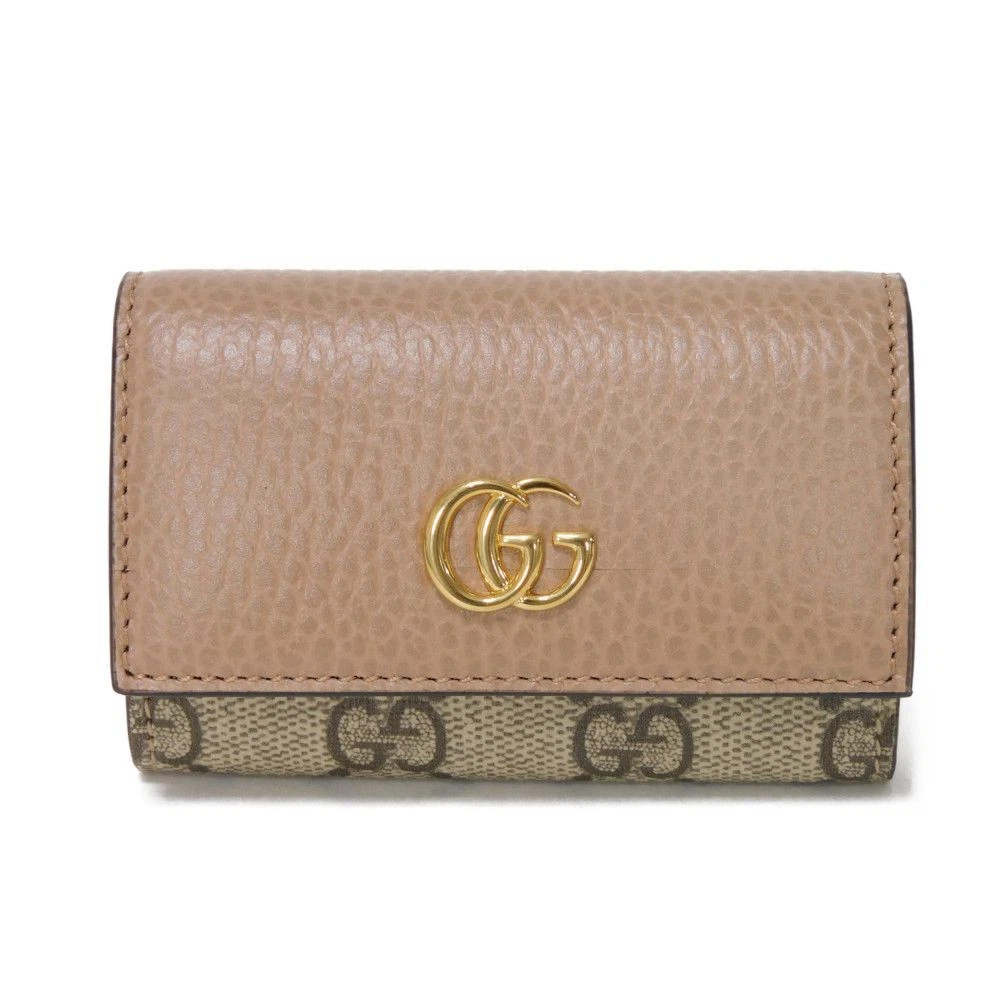 AUTHENTIQUE GUCCI GG Marmont Porte clés 6 Anneaux 456118 17WAG 5788 Porte clés D...