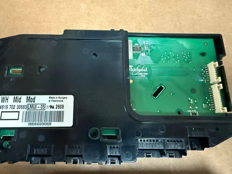 Whirlpool Duet Washer User Interface Kit W10300043 W10319814 AP4556628 PS2581065 - Image 4 of 4