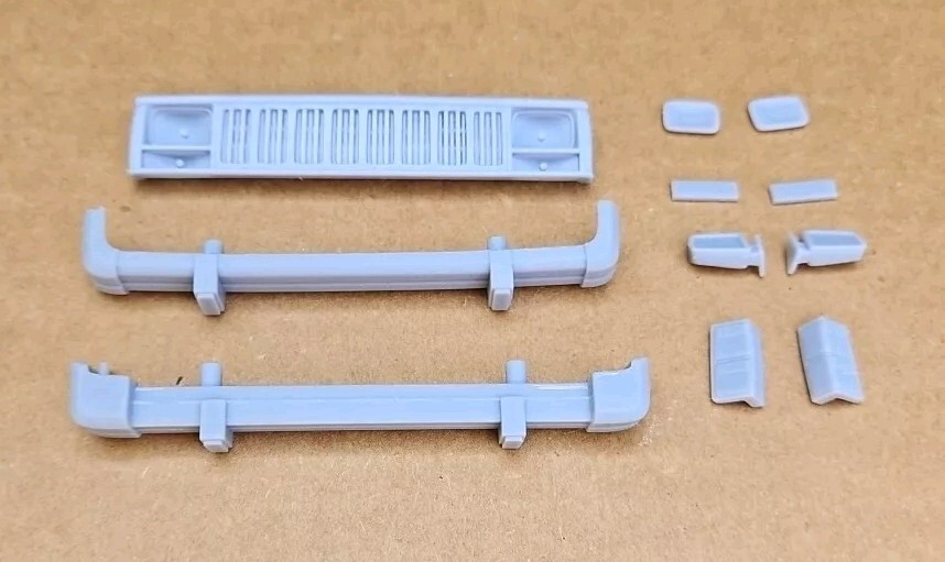 ABS-LIKE RESIN 3D PRINTED 1/24 1984 JEEP CHEROKEE XJ 4DR BODY | eBay