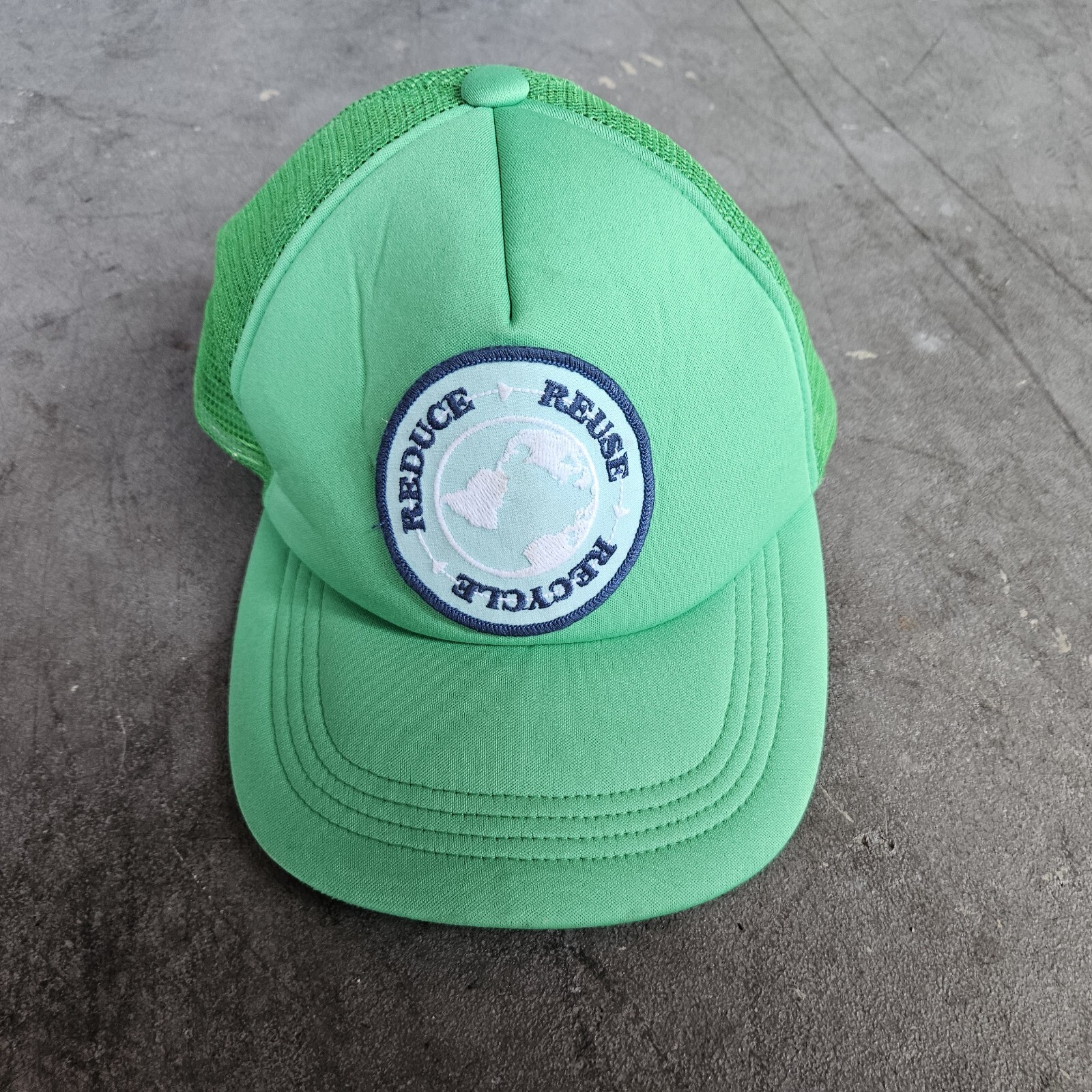 Recycled Reduce Reuse Vintage Trucker Hats Snapback H… - Gem