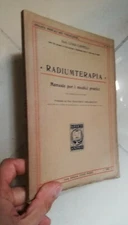 HATS MANUAL RADIUM THERAPY FOR PRACTICAL DOCTORS GHILARDUCCI 1924