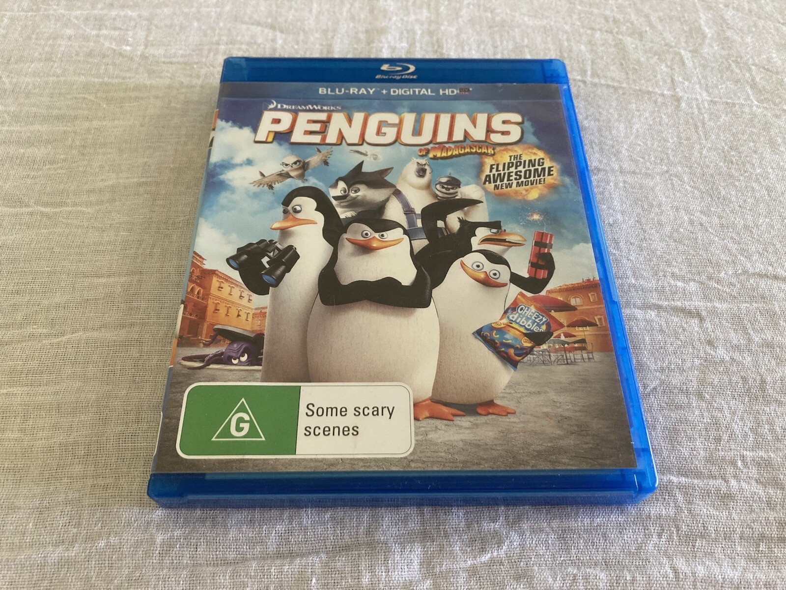 DreamWorks Penguins Of Madagascar Blu-Ray + Digital HD UV