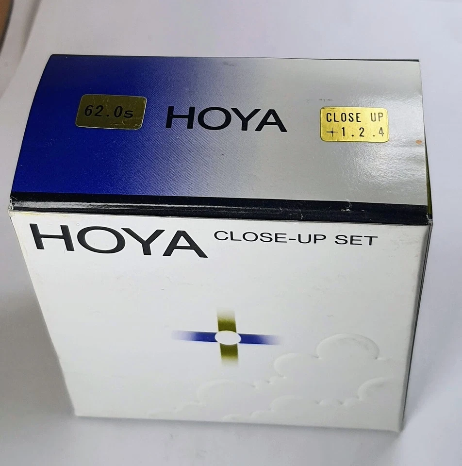 Hoya 62mm Close-Up Lens Set +1 +2 +4 Glass Lens Filter Japan 62 mm E62 E-62 New - Image 4 of 4