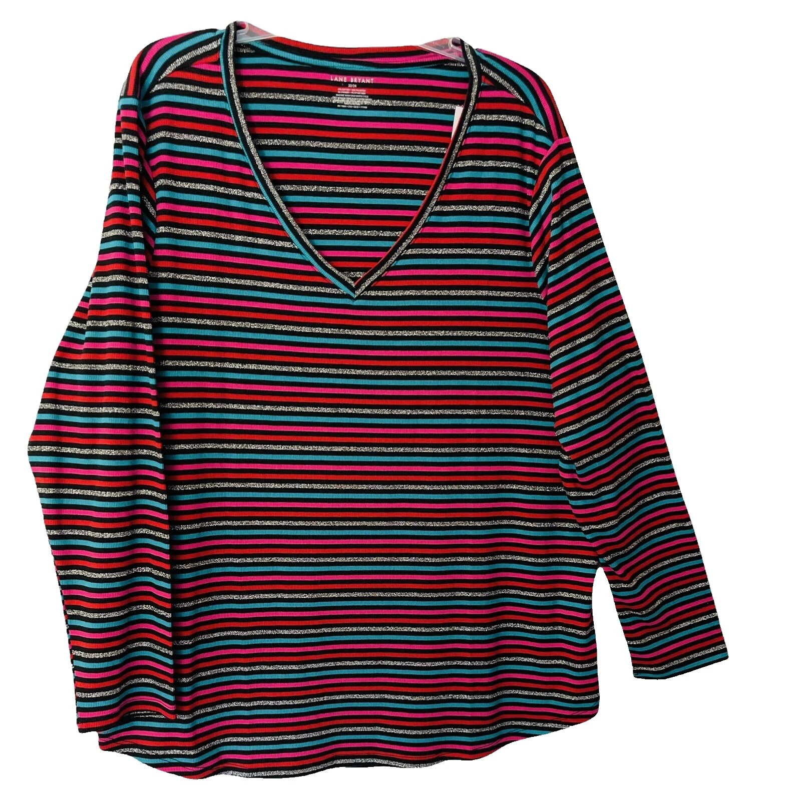 Camiseta a rayas Lane Bryant Tops para mujer