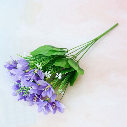 US Artificial Silk Orchid 28 Head Bouquet Fake Flowers Wedding Party Home Decor - Picture 11 of 16