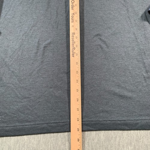 Suéter Nike Para Hombres XL Azul Dos Tonos Cuello Hoja 1/4 Cremallera Pullover Drifit - Imagen 9 de 11