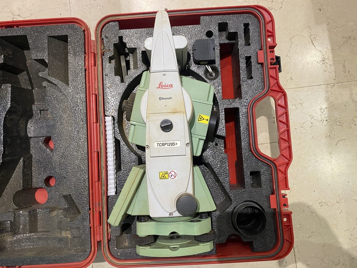 Leica TCRP 1205+ R1000 Plus 5″ Robotic Total Station | eBay