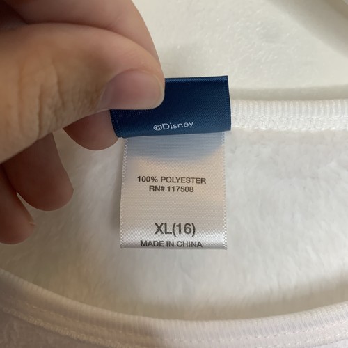 Nuevo con etiquetas Disney Frozen 2 Niñas Jóvenes XL (16) Sudadera de lana Pijama Top Precio de venta sugerido por el fabricante $32 - Imagen 3 de 8