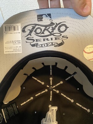 2025 MLB Tokyo Series Los Angeles Dodgers Mister Cartoon Hat 47