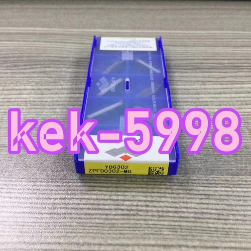 10PCS/box Original Zhuzhou Diamond CNC blade ZPFD0302-MG YBG302 - Picture 2 of 3