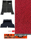 <!--F#f_0-->HOLDEN HQ HJ HX HZ SEDAN MOULDED USA RED LOOP FRONT REAR & BOOT CARPET KIT<!--F/-->