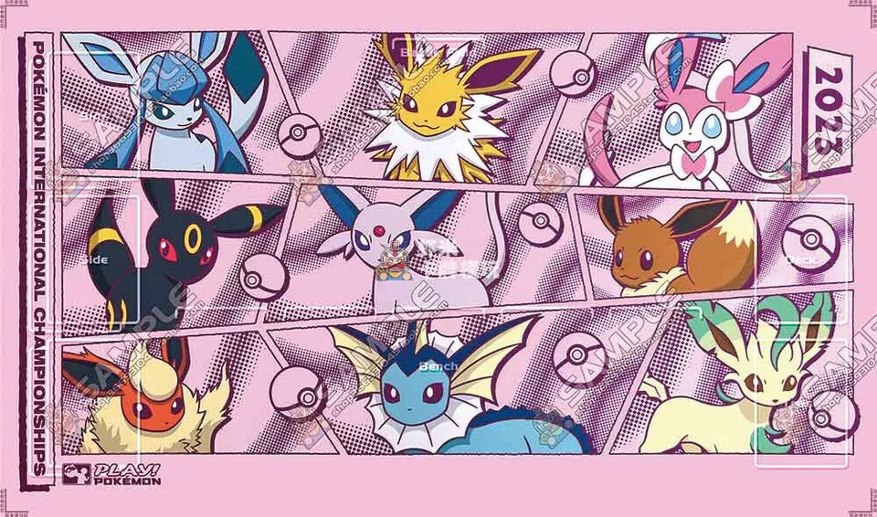 Eeveelotion v2 playmat/computer mat