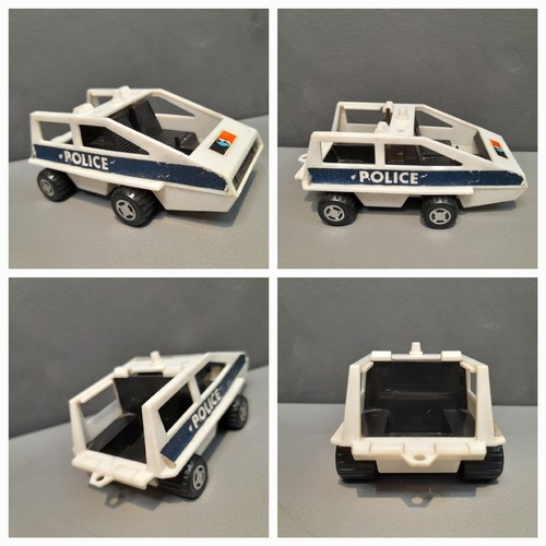 Vintage Lesney Military Medic & Police Plastic Vehicles Rare Hong Kong 1973 - Picture 8 of 18