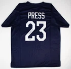 Christen Press Signed USWNT Custom Soccer Jersey w/ COA