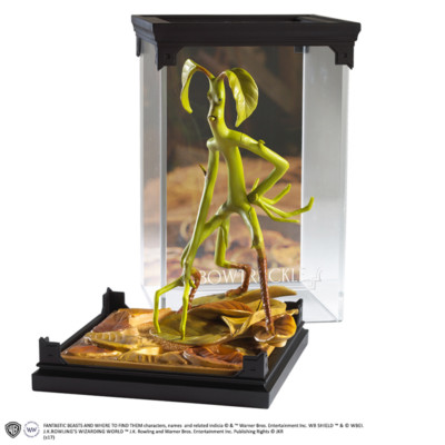 Fantastic Beasts Magical Creatures Bowtruckle Statuen Noble Collections