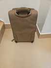 Hartmann Gold Woven Nylon/Leather INTENSITY Carry-on Rolling Suitcase Luggage — photo 9
