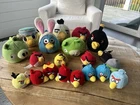 Lot Of 20 2”-5” Angry Birds Stuffed Plush Commonwealth 2010 2011 2012