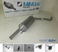 Imasaf ESD Auspuff Endtopf+ZubehöR für VW T4 Pritsche/Fahrgestell 2.0/2.5 96-03