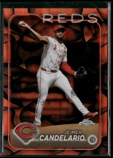 Jeimer Candelario 2024 Topps Chrome Update #USC81 Lava Lamp Refractors #/15