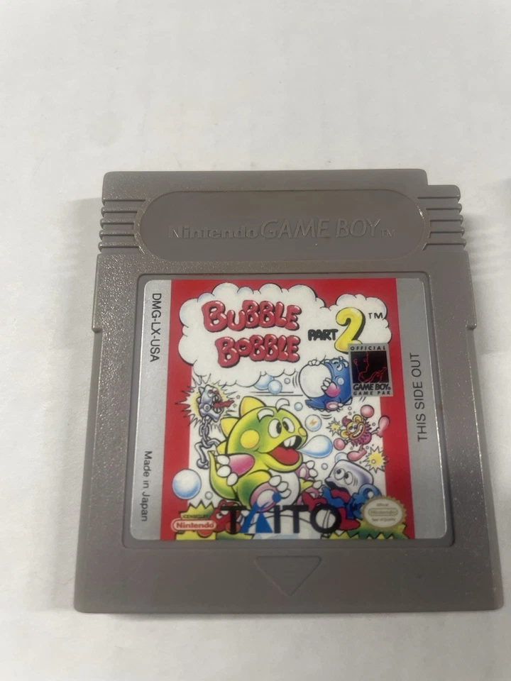 Bubble Bobble Part 2 Nintendo Game Boy Authentic! TESTED! RARE! - Image 2 of 4