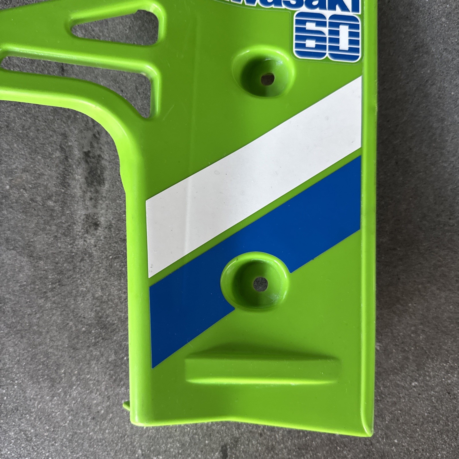 Kawasaki 1987 KX60 NOS OEM Radiator Shroud / Shroud / Vintage Mini / #49089-1056