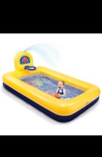 Kiddie Pool, Evajoy Inflatable Kids Pool, Summer Water Party Inflatable Pool