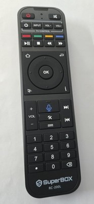 Original RC200 Voice Remote Control for S5 S6 S7 Pro Max Ultra Supreme Models