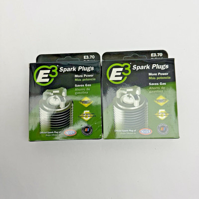 LOT OF 8 E3 SPARK PLUGS E3-70