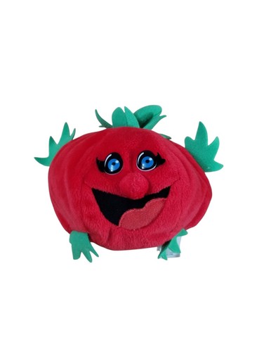 Menge 4 Garten Babys Sammlung Plüsch Karotte Mais Wassermelone Tomate Vintage 1998 - Bild 5 von 14