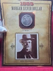 1889-P  Morgan Dollar Legends of the West BILL TILGHMAN w/USPS Stamp and Card