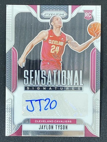 Jaylon Tyson 2024-25 Panini Prizm Sensational Signatures Auto RC #SS-JTC
