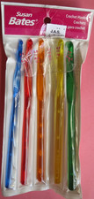 Susan Bates Crochet Hook Set  5 color  G.. H.. I.. J.. K..