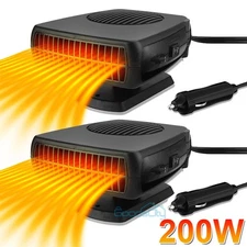 12V 200W Car Heater Defroster Demister Fast Heating Plug in Cigarette Lighter