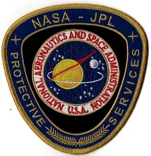 NASA JET PROPULSION LABORATORY PROTECTIVE SERVICES PATCH