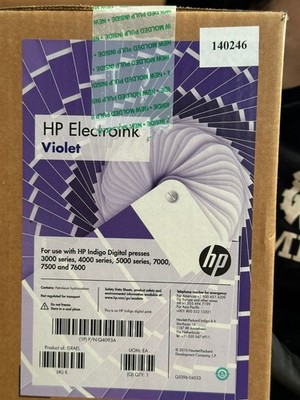 HP Q4093A, ElectroInk Violet, Indigo Digital Press 3000, 5000 - Original-