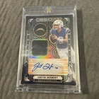 2021 Obsidian Justin Herbert Matrix Orange Auto Patch