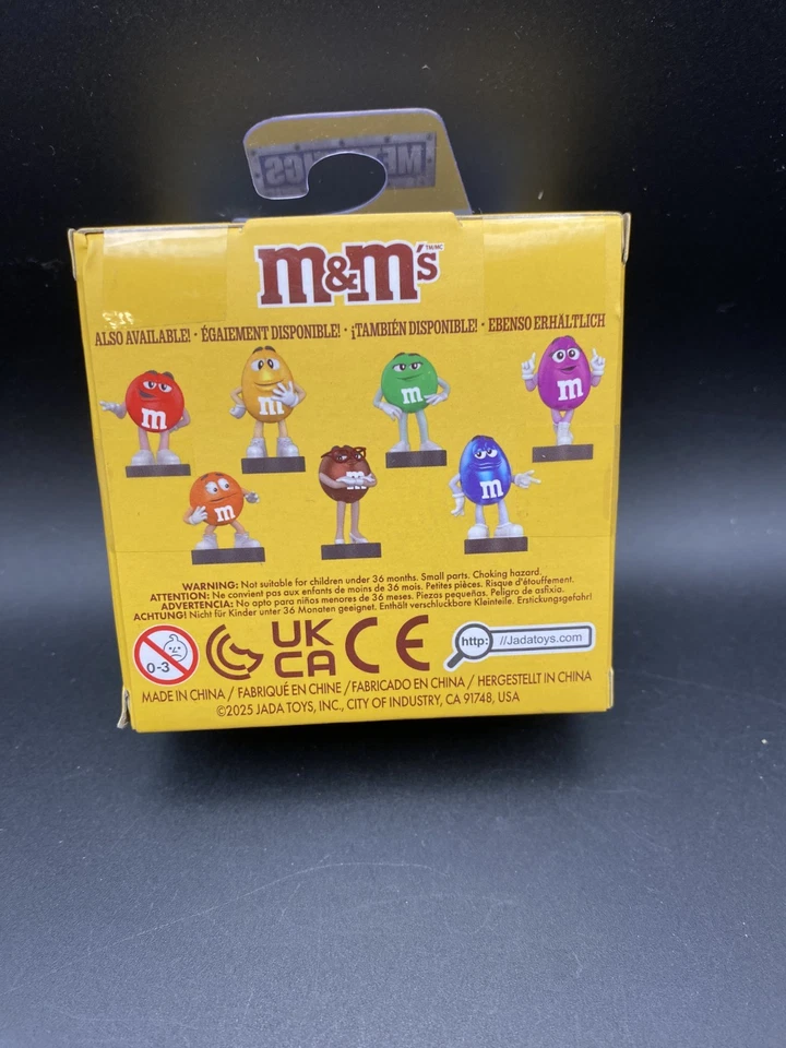 Figura coleccionable Jada M&M'S personaje púrpura 3" Diecast M&M Metalfigs Foto 2 de 3