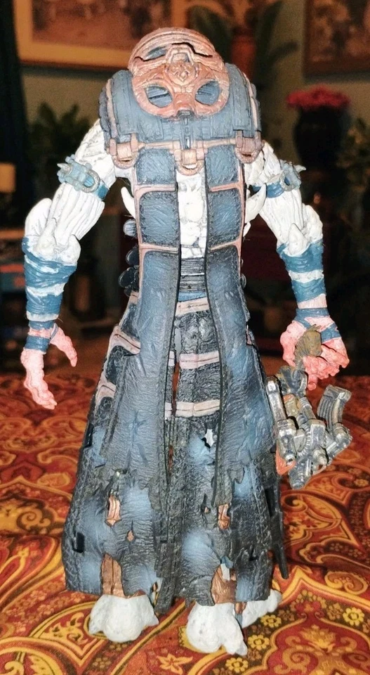 Figura de acción Gears Of War 2 Kantus NECA Player Select juguete con arma 7,5" (B Foto 3 de 4